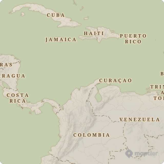 Antique map style