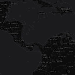 Dark map style